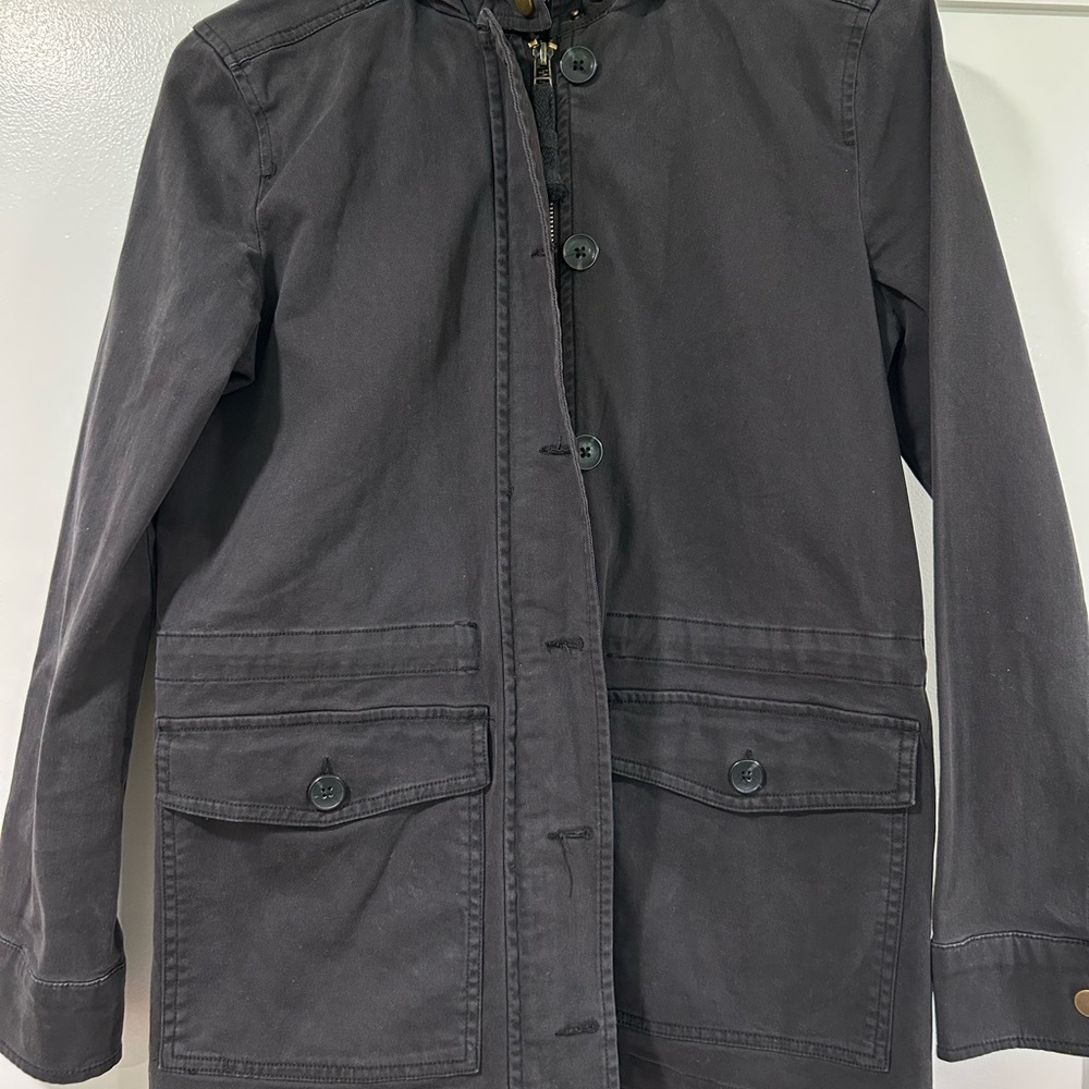 Lucky Brand Women's Black Utility Jacket